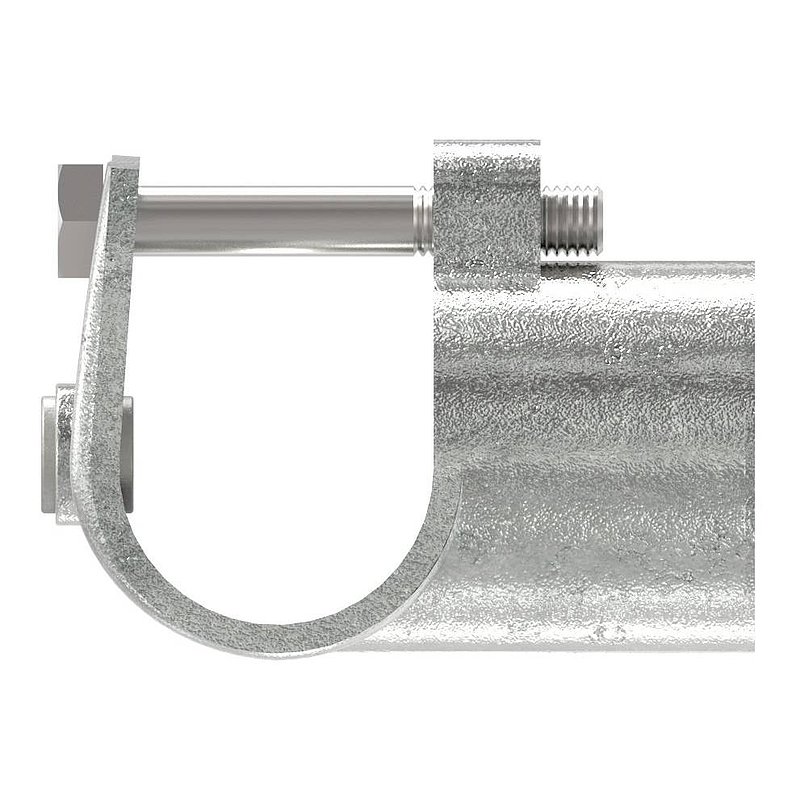 T-piece with screw, for 42.4mm pipe