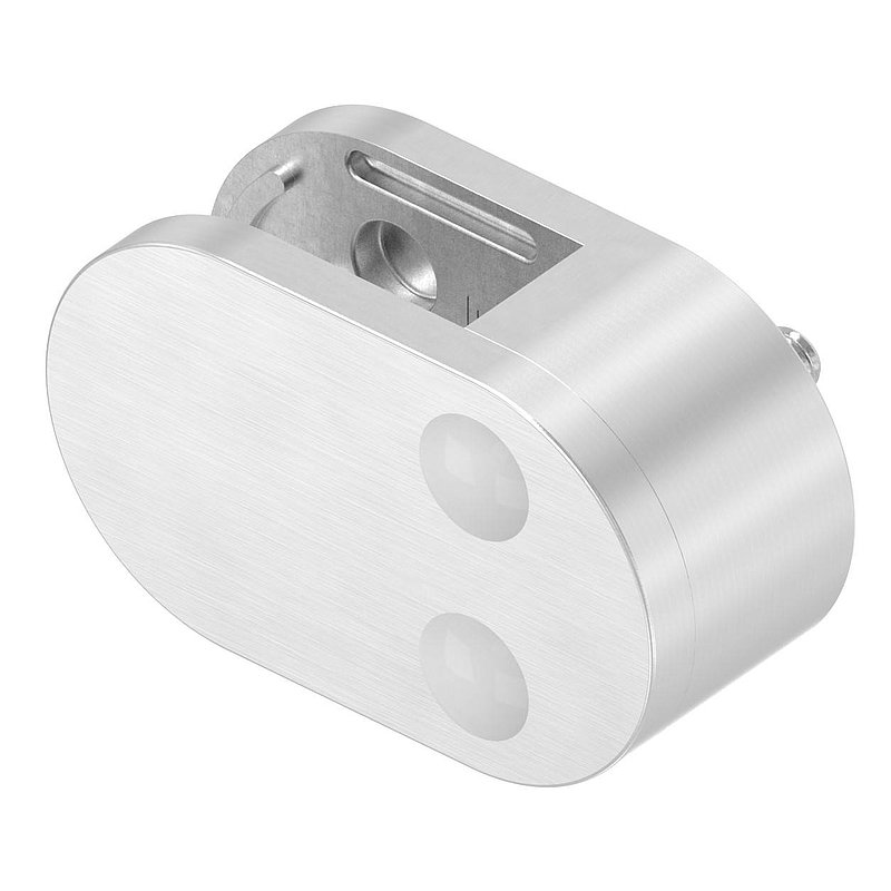 Sichtschutz Endglasklemme Mod. 25, V2A