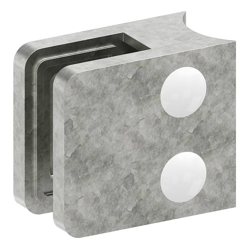 Pince à verre modèle 11, jonction: 33,7mm, zinc brut