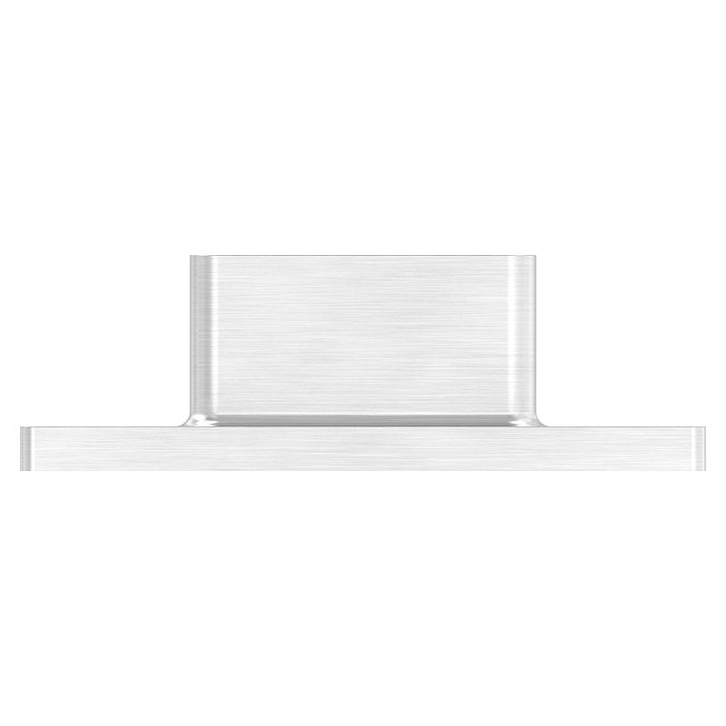 Wand- und Bodenanker, für Rohr 40x40mm, V4A