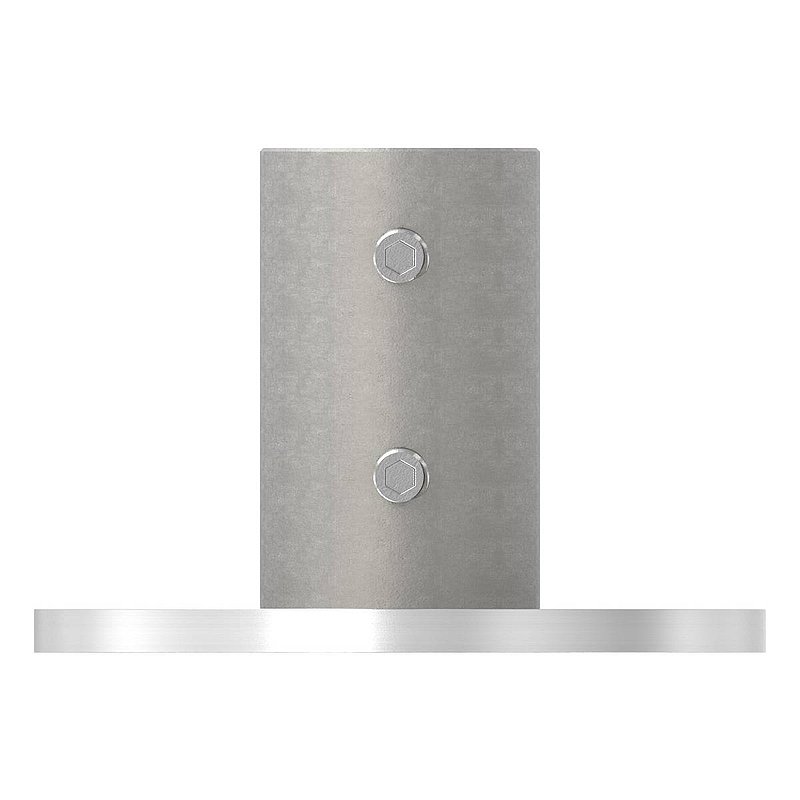 Wall and floor anchor, for tube 42.4x2.0mm, AISI304
