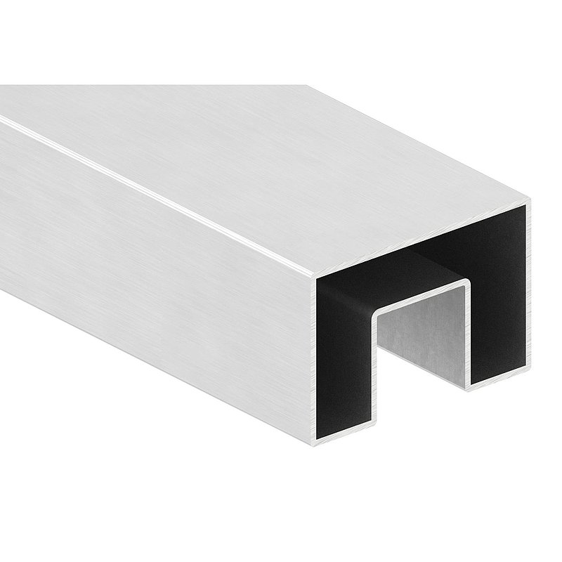 Rechtecknutrohr, 60x40x1,5 mm, L: 3000mm, V2A