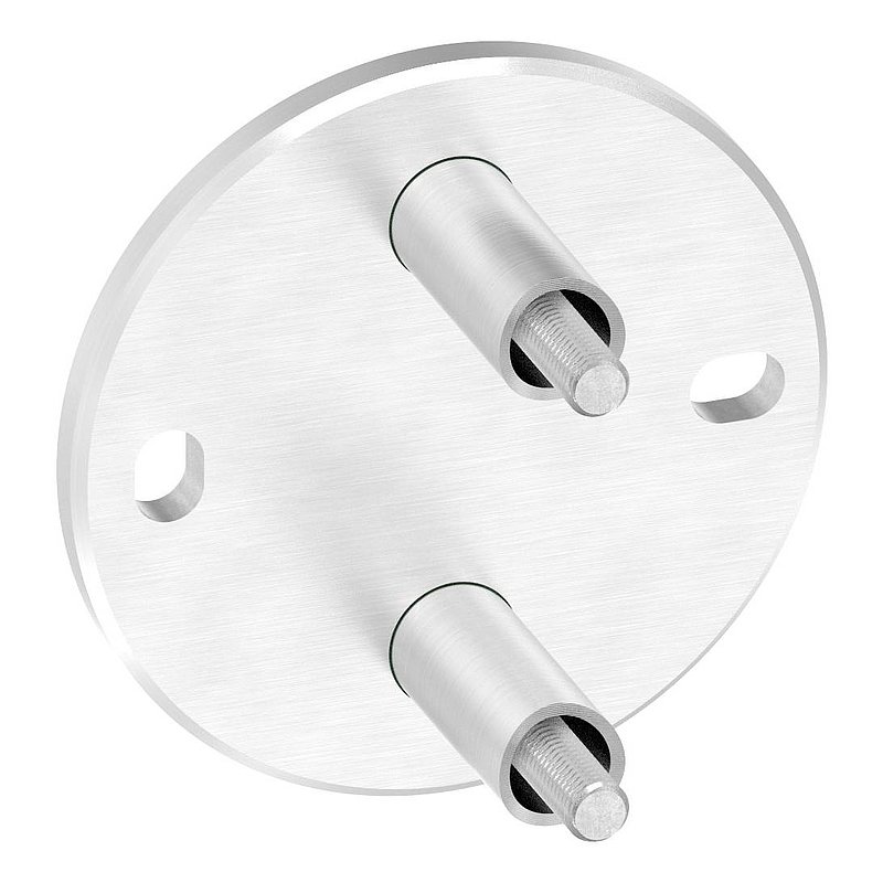 Wall mounting for railing posts 42.4 mm, AISI304