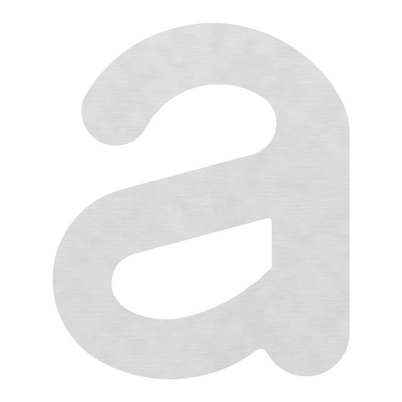 Hausnummer a - "groß", V2A