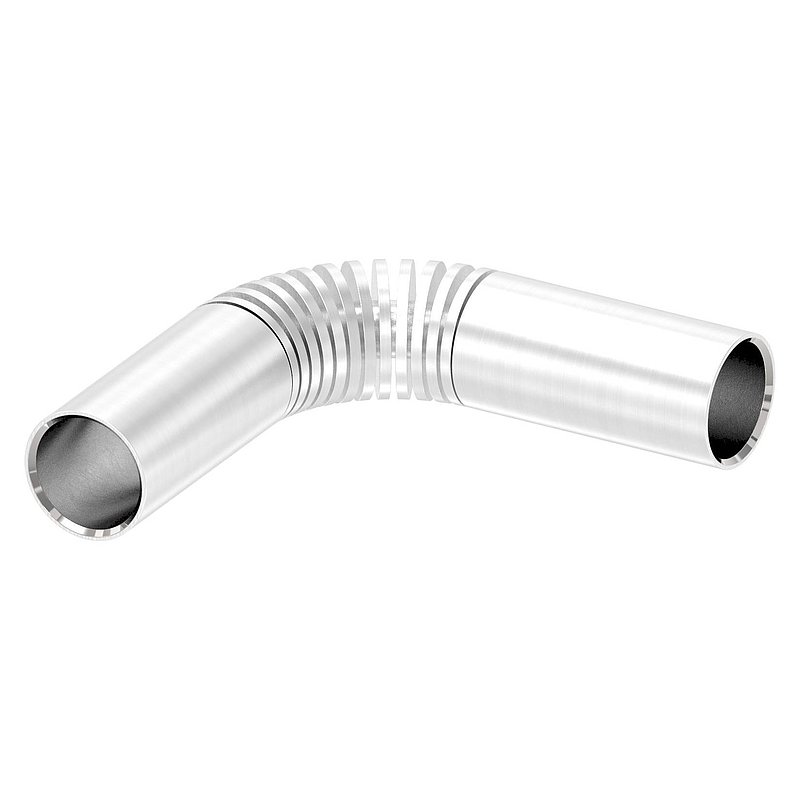 Rundstabverbinder (zum Biegen), für 10mm Rund, V2A
