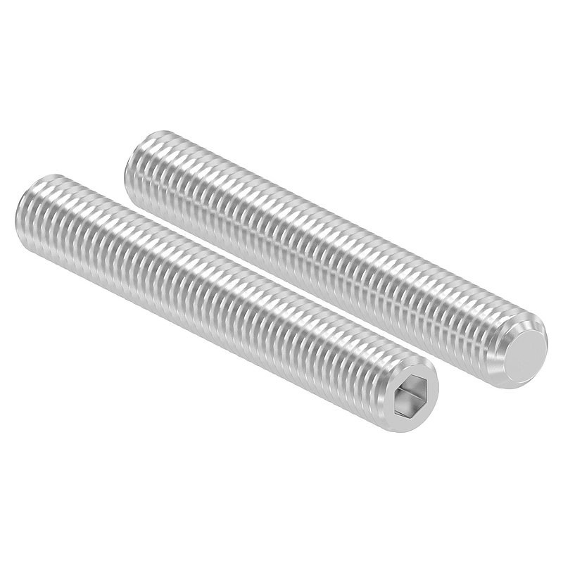 Gewindestift M10x70, V2A, DIN 913 / ISO 4026