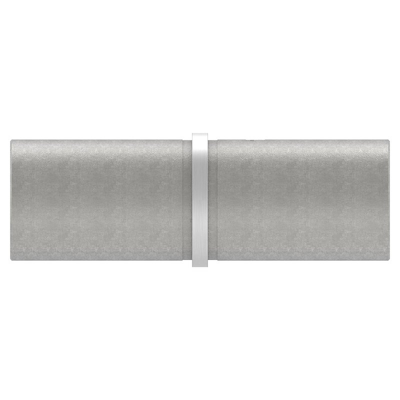 Verbindungsstück für Rohr 42,4x2,0mm, V2A