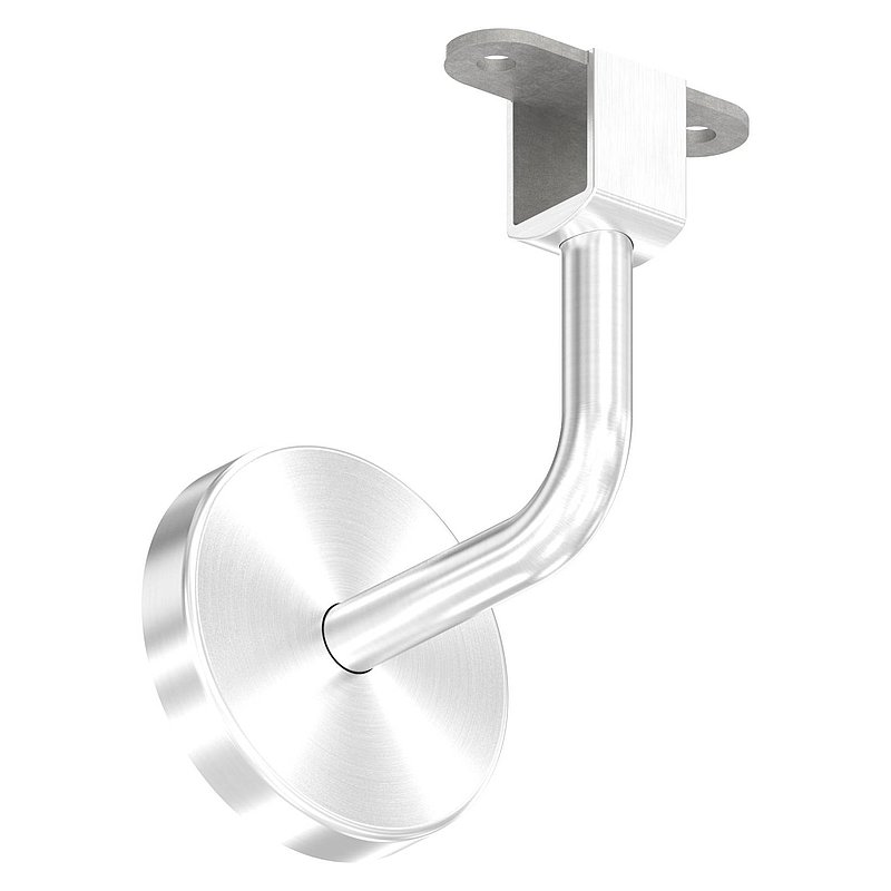 Support de main courante pour main courante LED (embase et étrier soudé), V2A