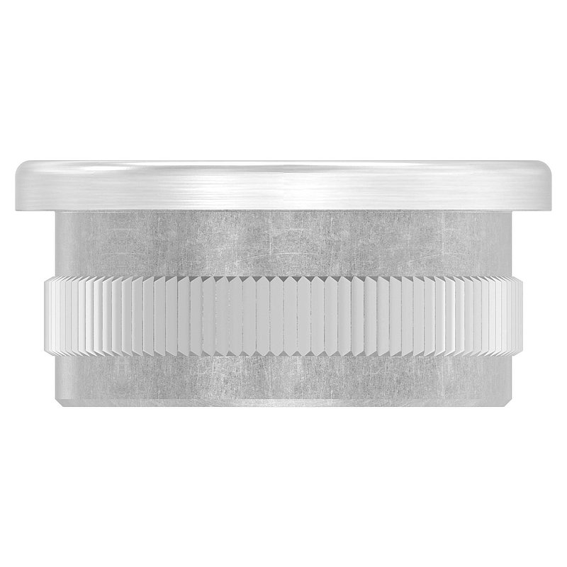 Tube end plug, for tube 33.7x2.0mm, AISI304