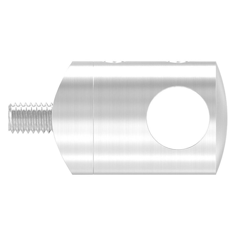 Querstabhalter für 33,7mm Rohr, 12,2mm Bohrung, V2A