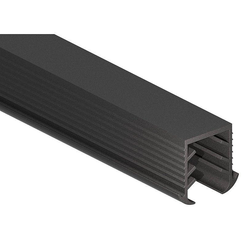 Keildichtung Glas 16,76 – 17,52mm, für Nut 27x30mm, 3m