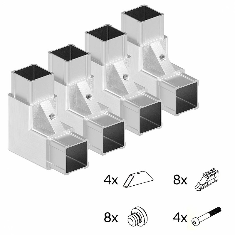 CORNECT®INOX Set 1, V2A