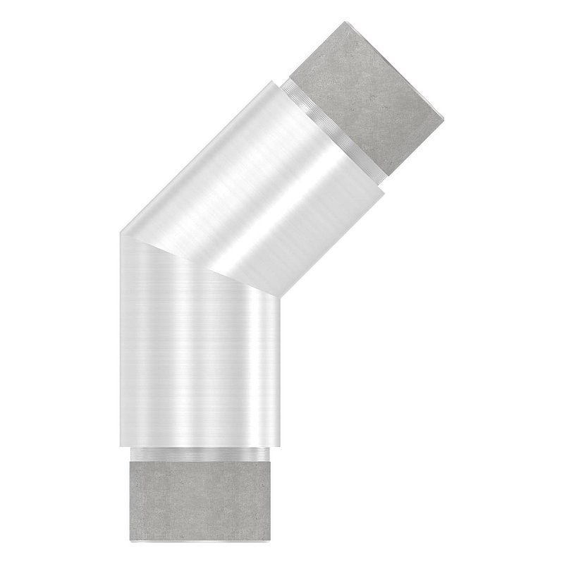 Corner piece 135°, for tube 33.7x2.0mm, AISI304