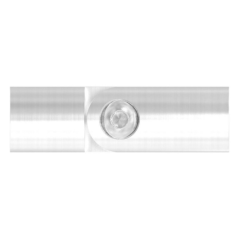 Round bar connector with joint Ø 14mm, AISI304