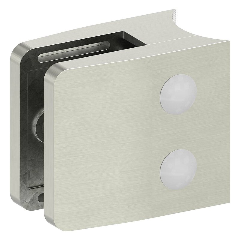 Pince à verre modèle 14, jonction: 42,4mm, aspect inox brossé