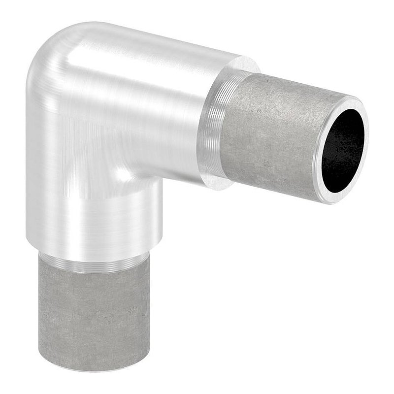 Rohrbogen 90° eng, für Rohr 21,3x2,0mm, V2A