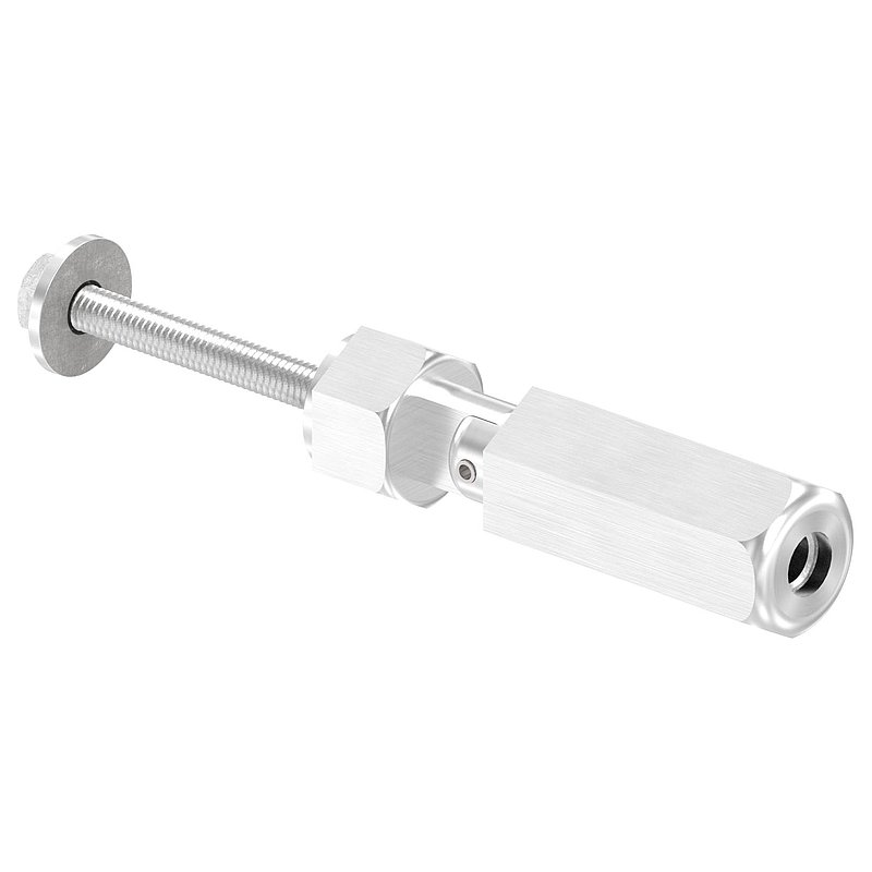 Gewindeterminal zur Selbstmontage, Seil 6mm, V2A