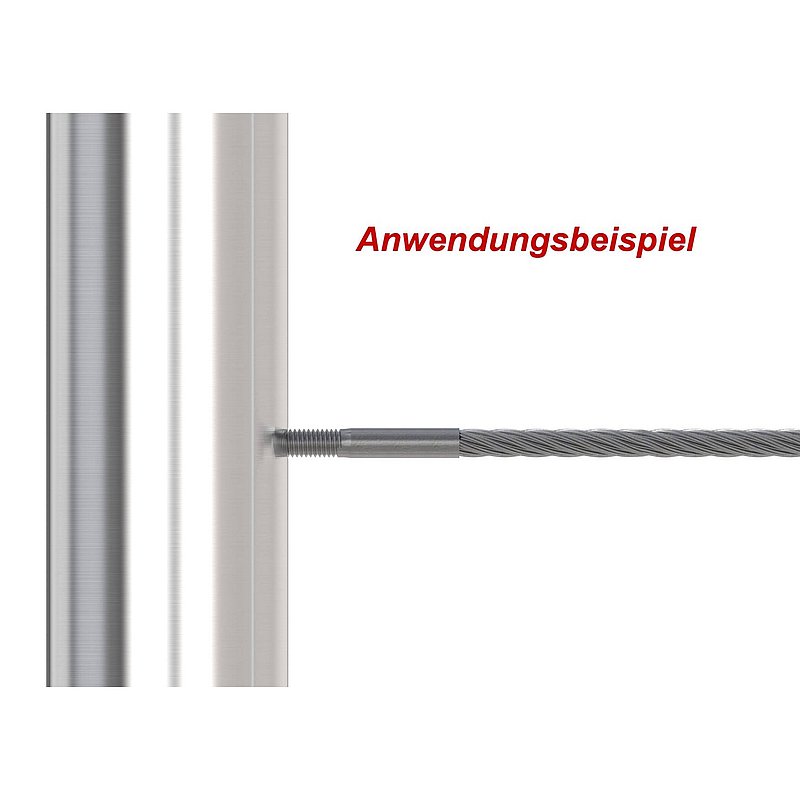 Edelstahlseil 7x7, Ø 5mm, V4A