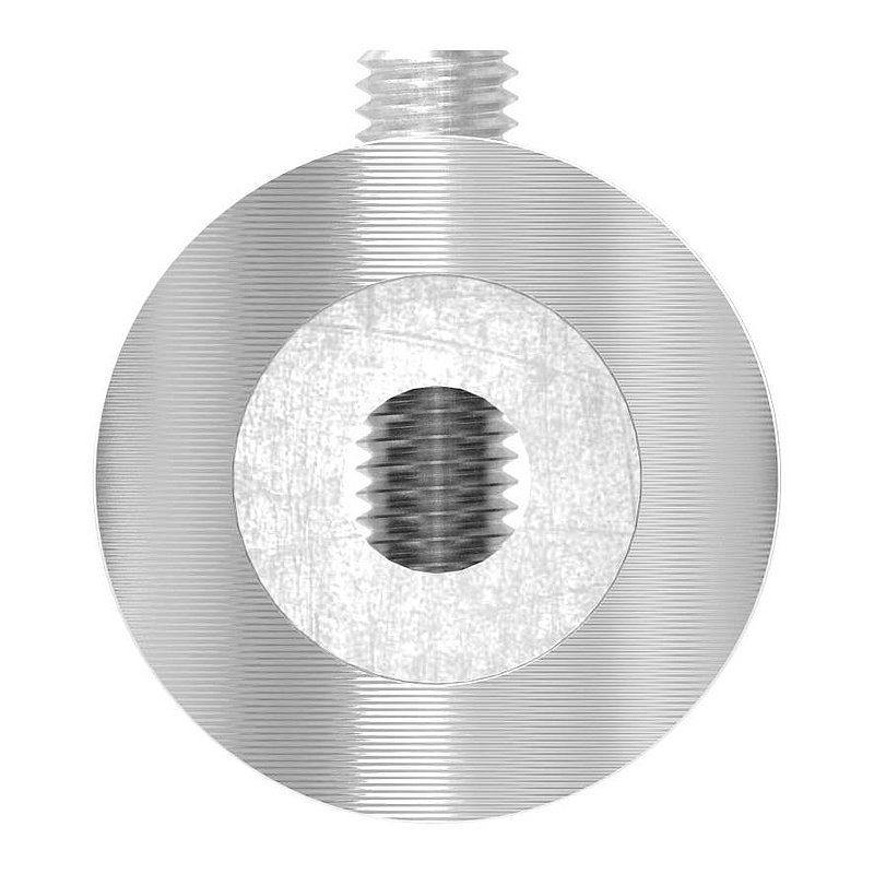 Anschlussstück 90°, Anschluss oben: 42,4mm, V2A