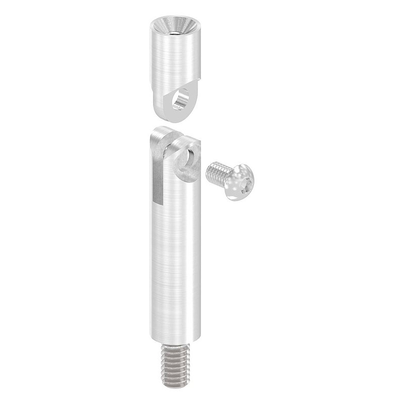 Gelenkstift Ø 14mm, L: 76mm, V4A