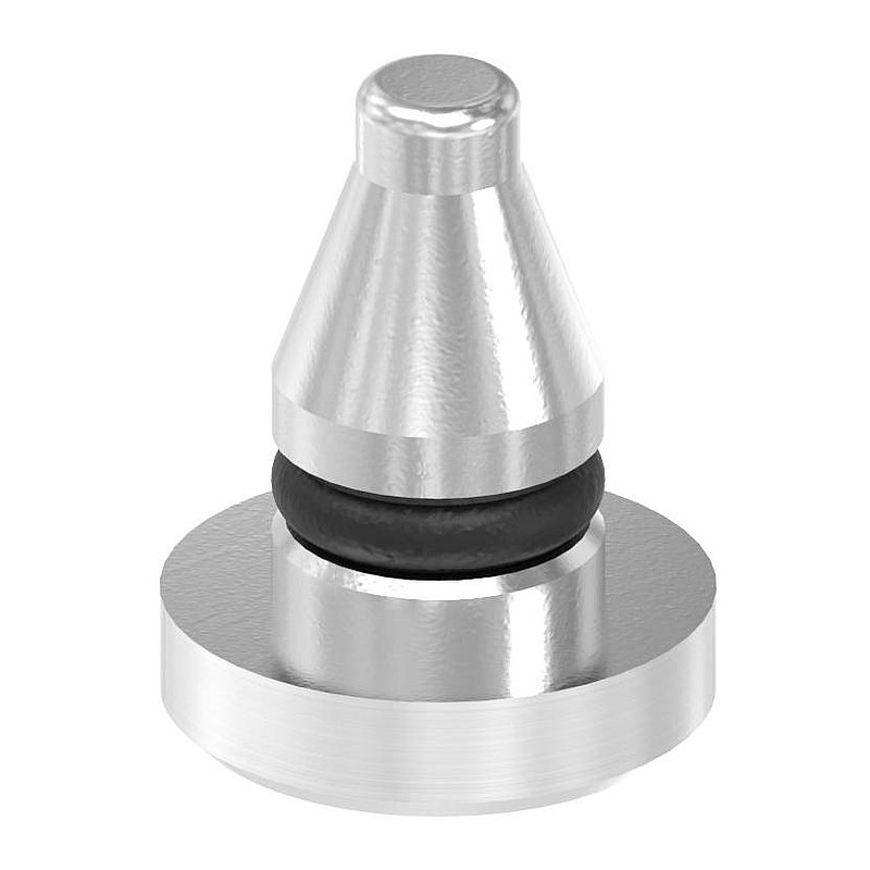 VA-Stopper mit O-Ring, V2A