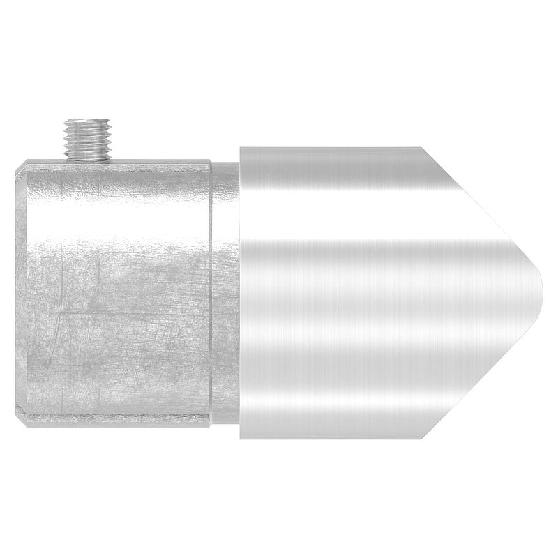 Anschlussstück 90°, Anschluss oben: 48,3mm, V2A