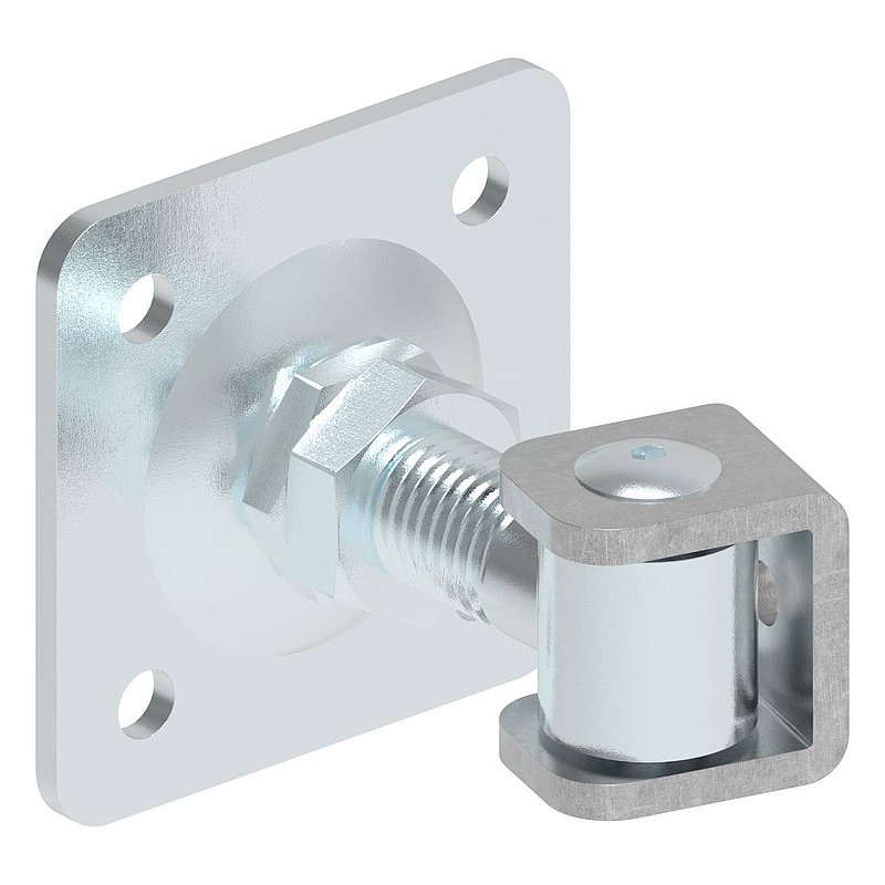 Torband M24 mit verstellbarer Platte, galvanisch verzinkt