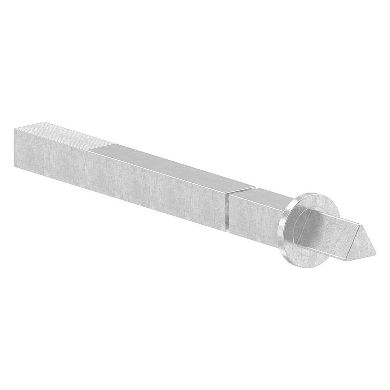 Spezialstift für Müllräume mit Dreikant, V2A