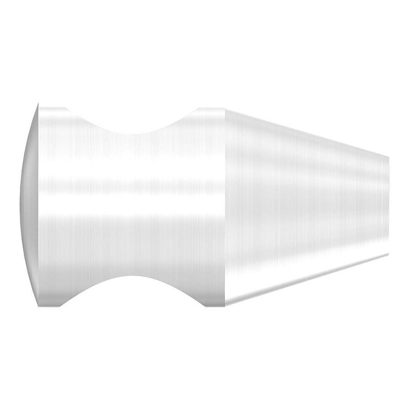 Cross bar holder with M6 thread, 14.2 mm bore, AISI304