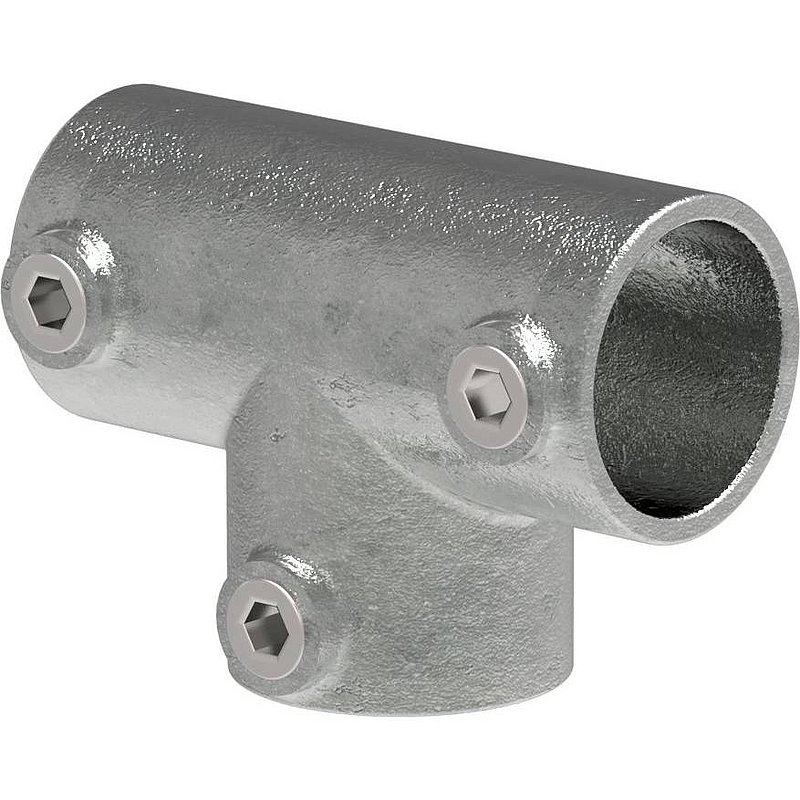 T-Stück lang, für Rohr Ø 42,4mm