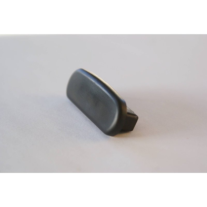Endkappe für Kunststoffhandlauf für 40x8mm, schwarz