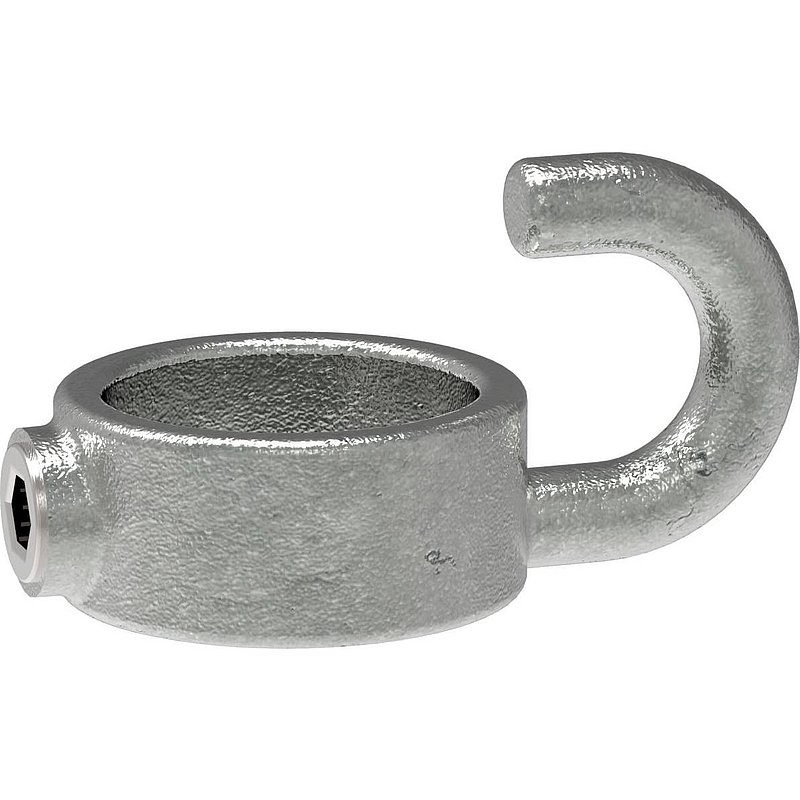 Stellring mit Haken, für Rohr Ø 33,7mm