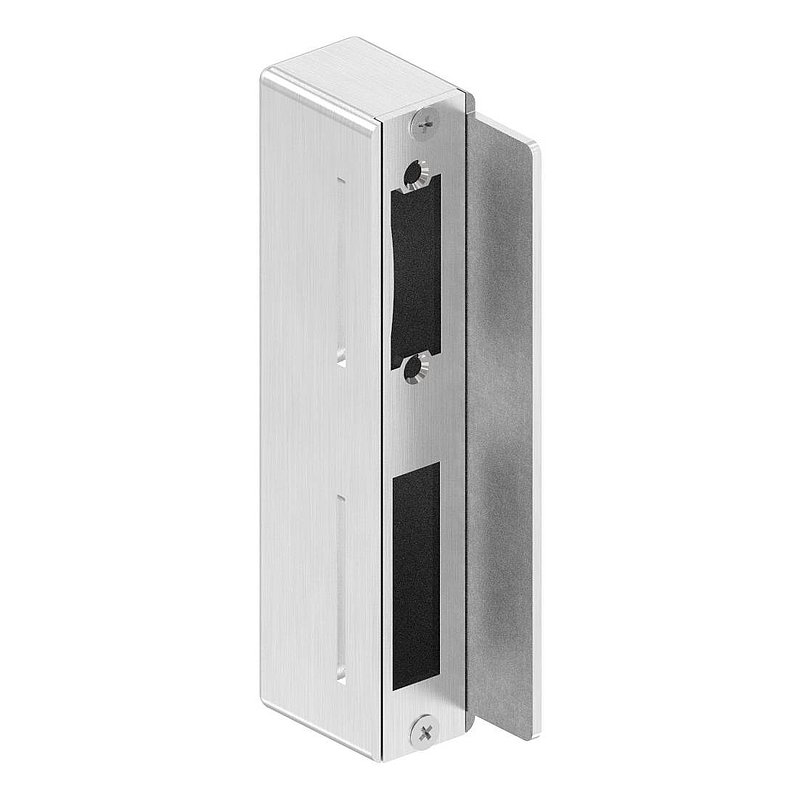 Stainless steel counter case angular, for spacing 72mm, 30mm, AISI304