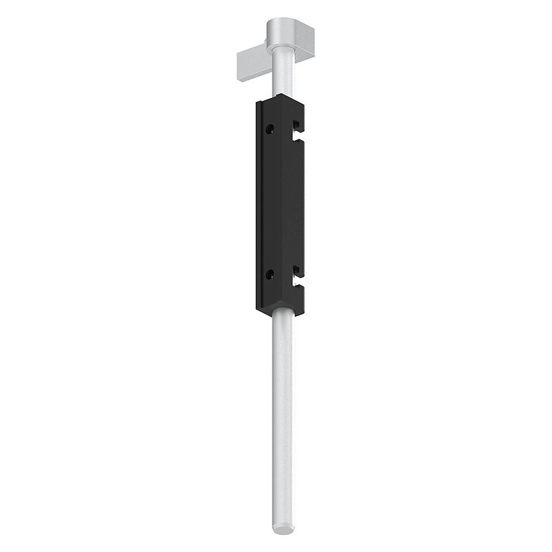 floor transom with length 490mm, for screwing on, RAL 9005 black