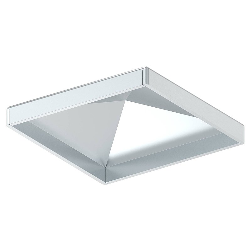 Pillar cover for tube 60x60mm, galvanised
