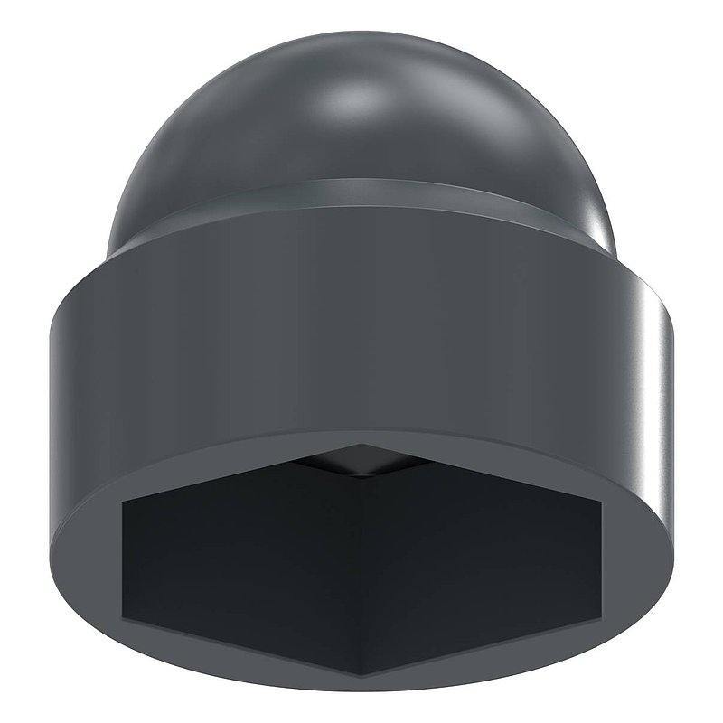 Sechskant-Schutzkappe für M8, RAL 7016