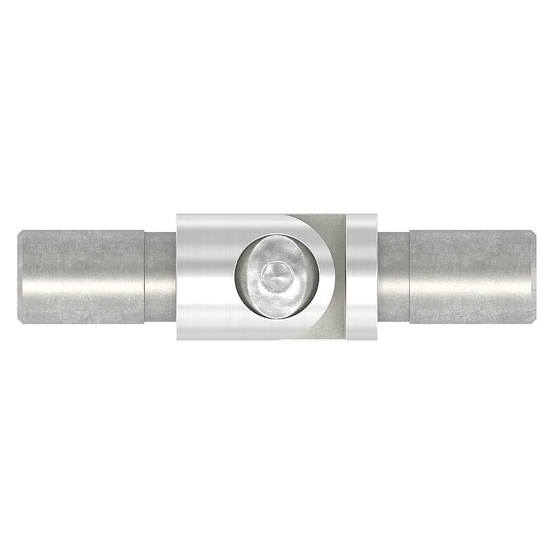 Rohrverbinder mit Gelenk für Rohr 12,0x1,5mm, V2A