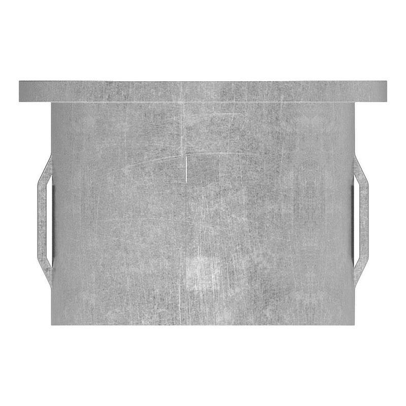 Stahleinschlagkappe, für Rohr 42,4mm