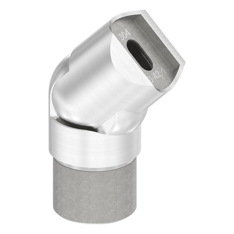 Joint piece, for tube 42.4x2.0mm, AISI304