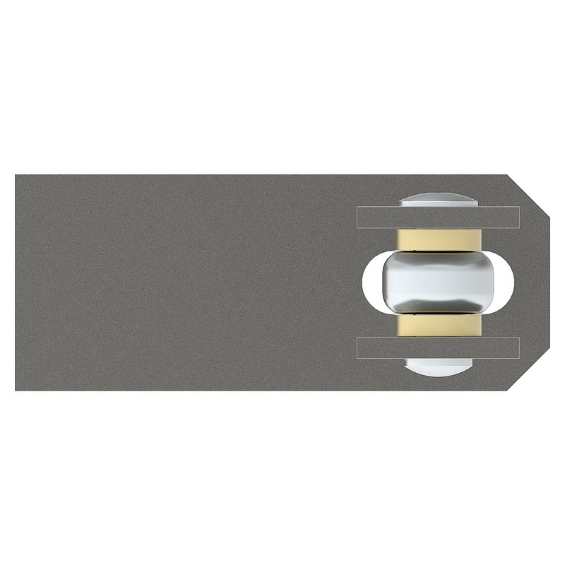 Torband M16, galvanisch verzinkt