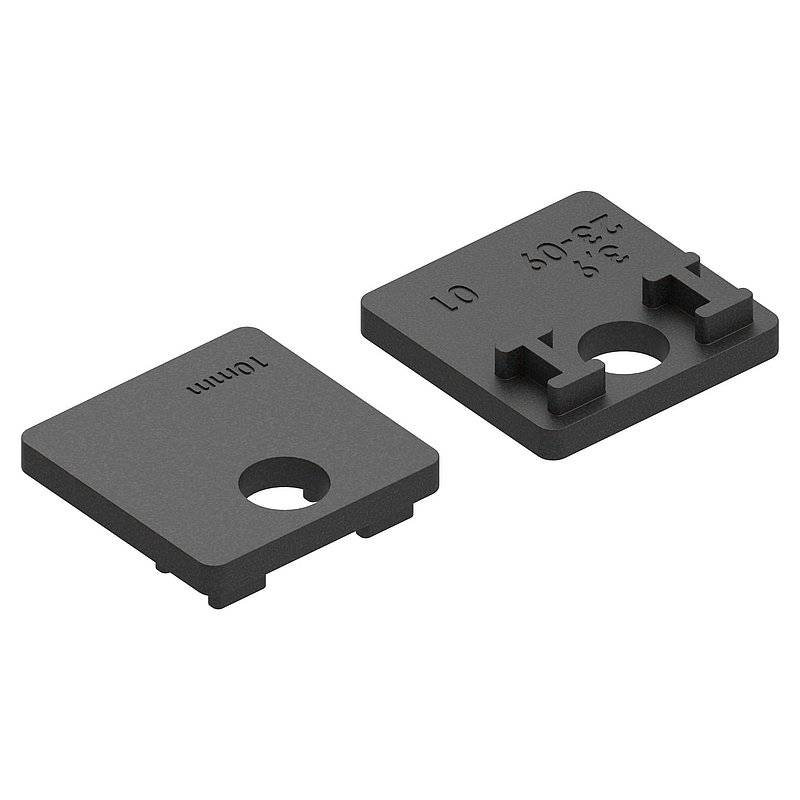 1 Paar Gummi für Mod. 36, für ESG-Glas 10mm