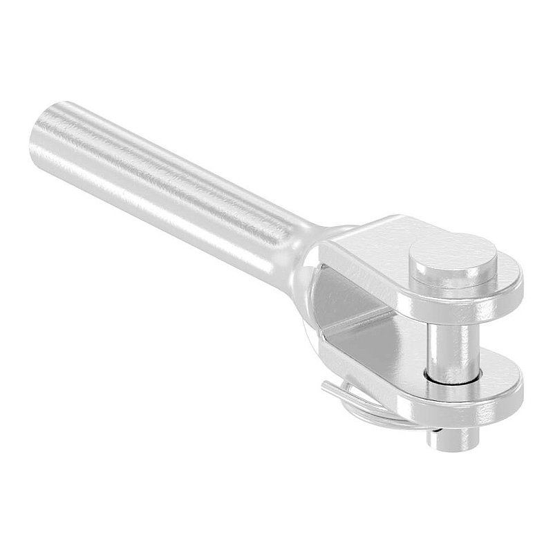Châpe à sertir pour câble Ø 3mm, V4A