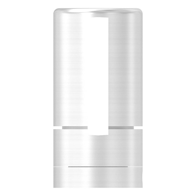 Brenk base holder for flat bars 40x6mm, AISI304