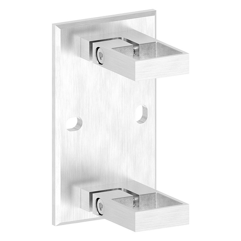 Wandbefestigung für Geländerpfosten 40x40mm, V2A