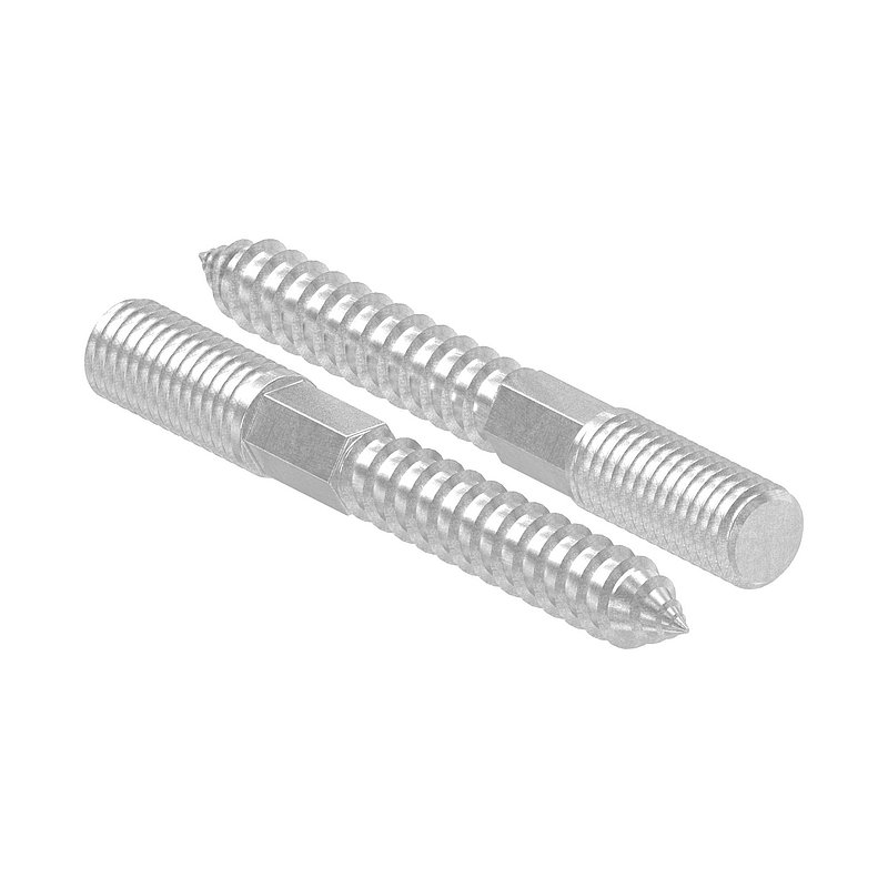 Stockschraube M10x80mm, V2A