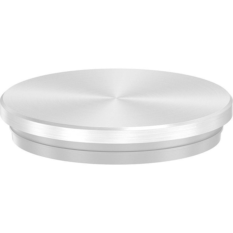 Rohrabschlussstopfen, für Rohr 42,4x2,0mm, V2A