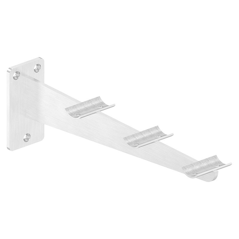 Tablettrutschenträger, für Rohr 33,7mm, V2A