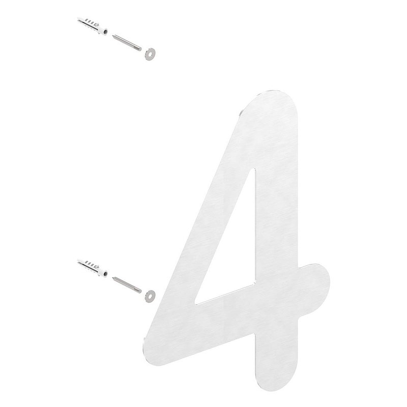 Numéro de maison 4 - "grand", V2A