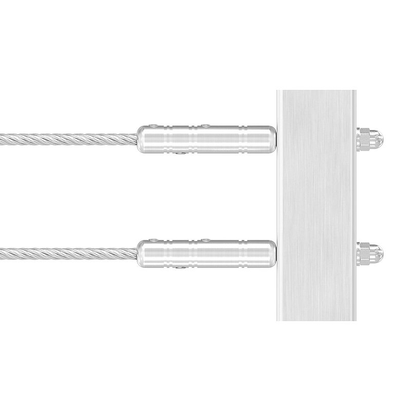 Gewindeterminal zur Selbstmontage, für 4mm Seil, V2A