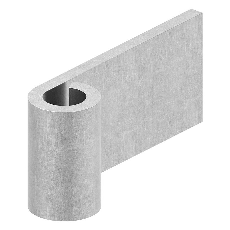 Anschweißband für Ø 13mm, L: 80mm